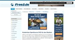 Desktop Screenshot of free2.de